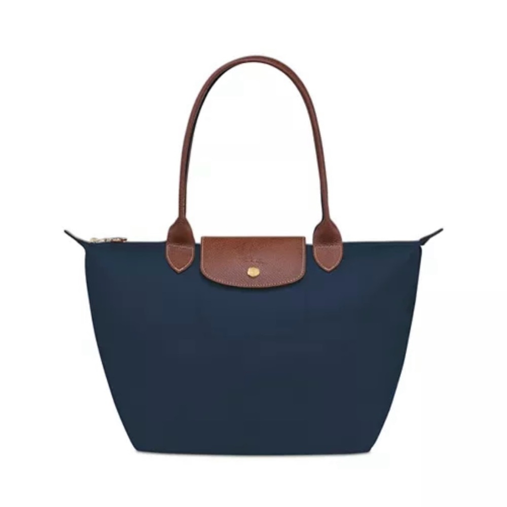Elegant Navy Blue Tote Bag